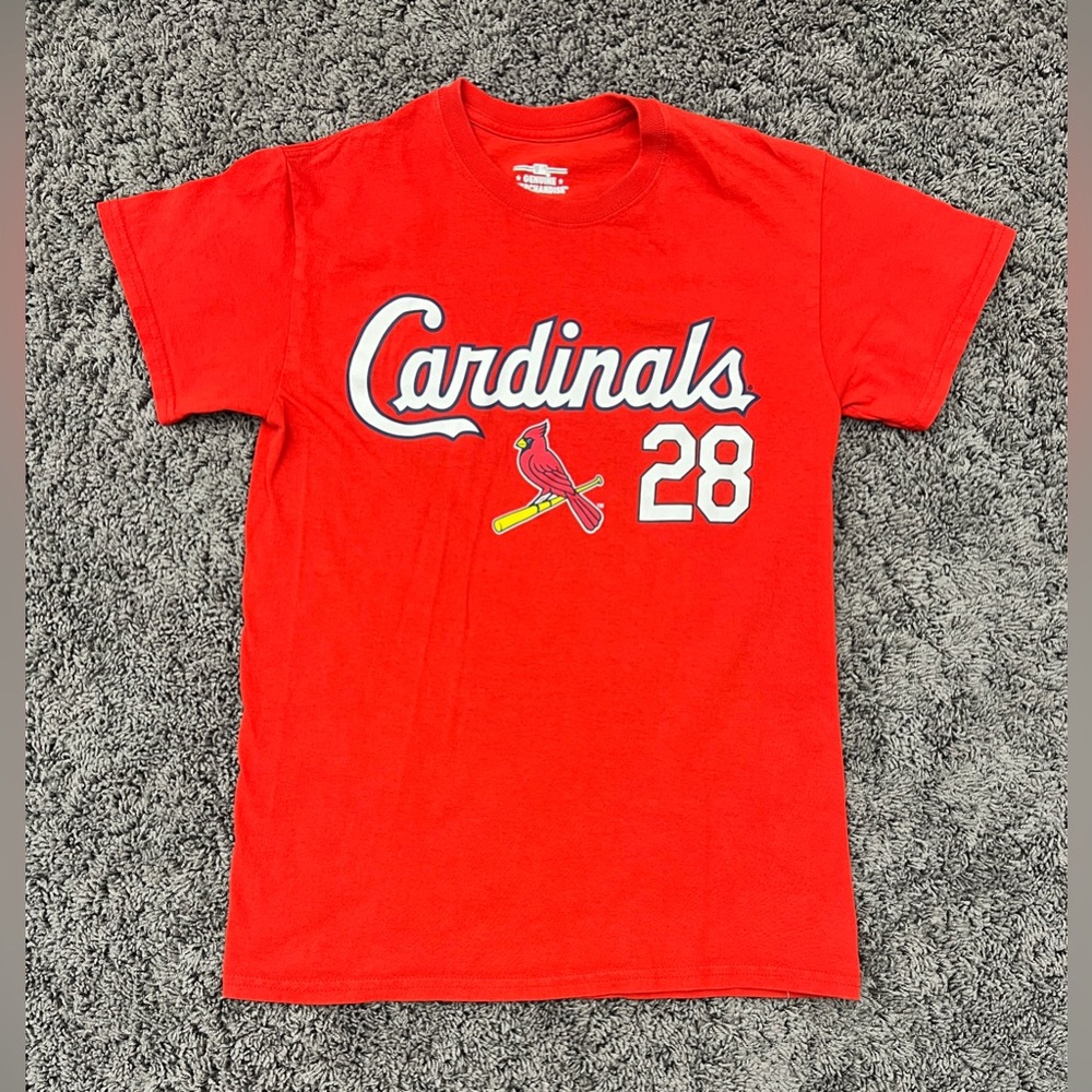 Nolan Arenado T-shirt St. Louis Cardinals #28 MLB Genuine Merchandise Size Small